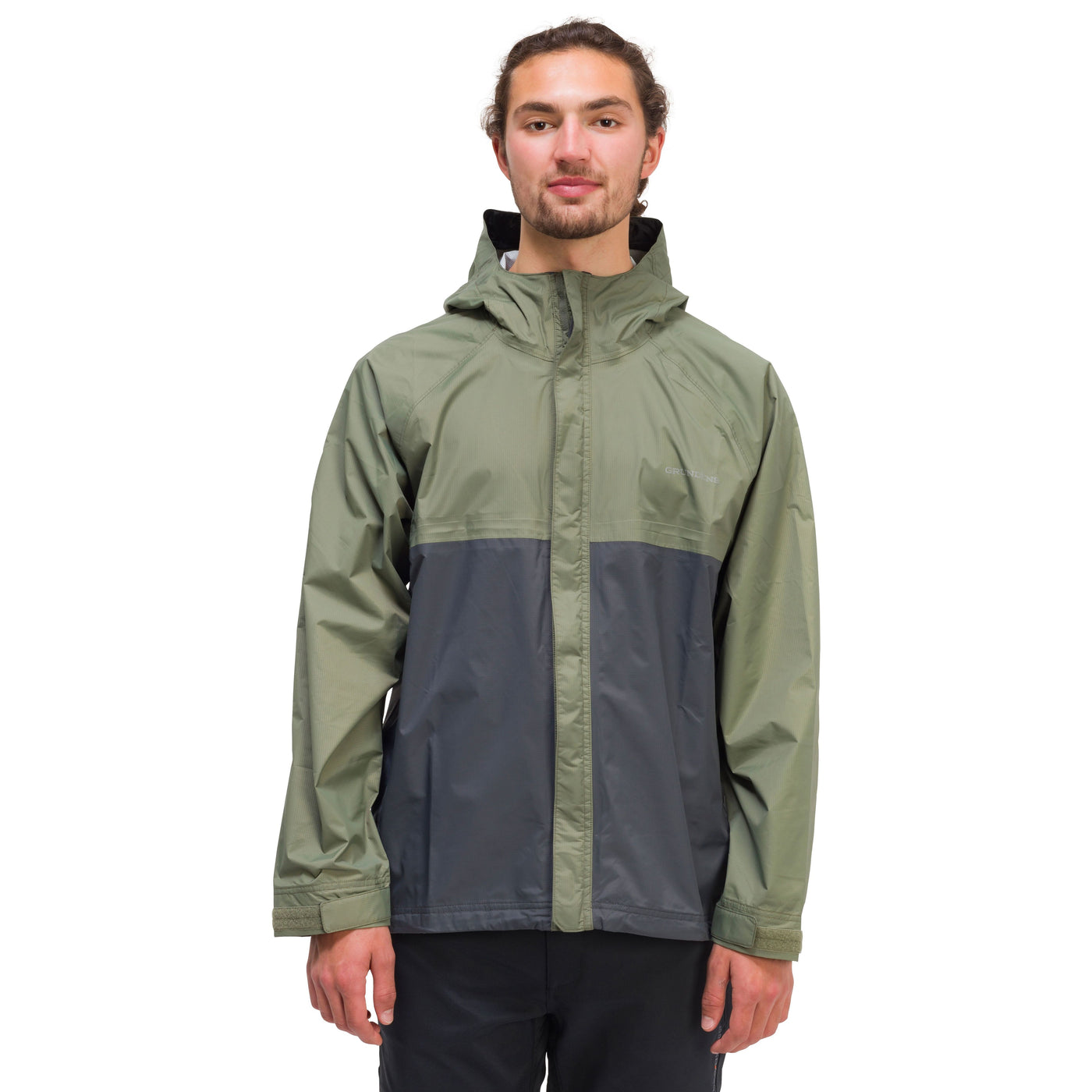 Grundens Trident Jacket Deep Lichen Green Image 02