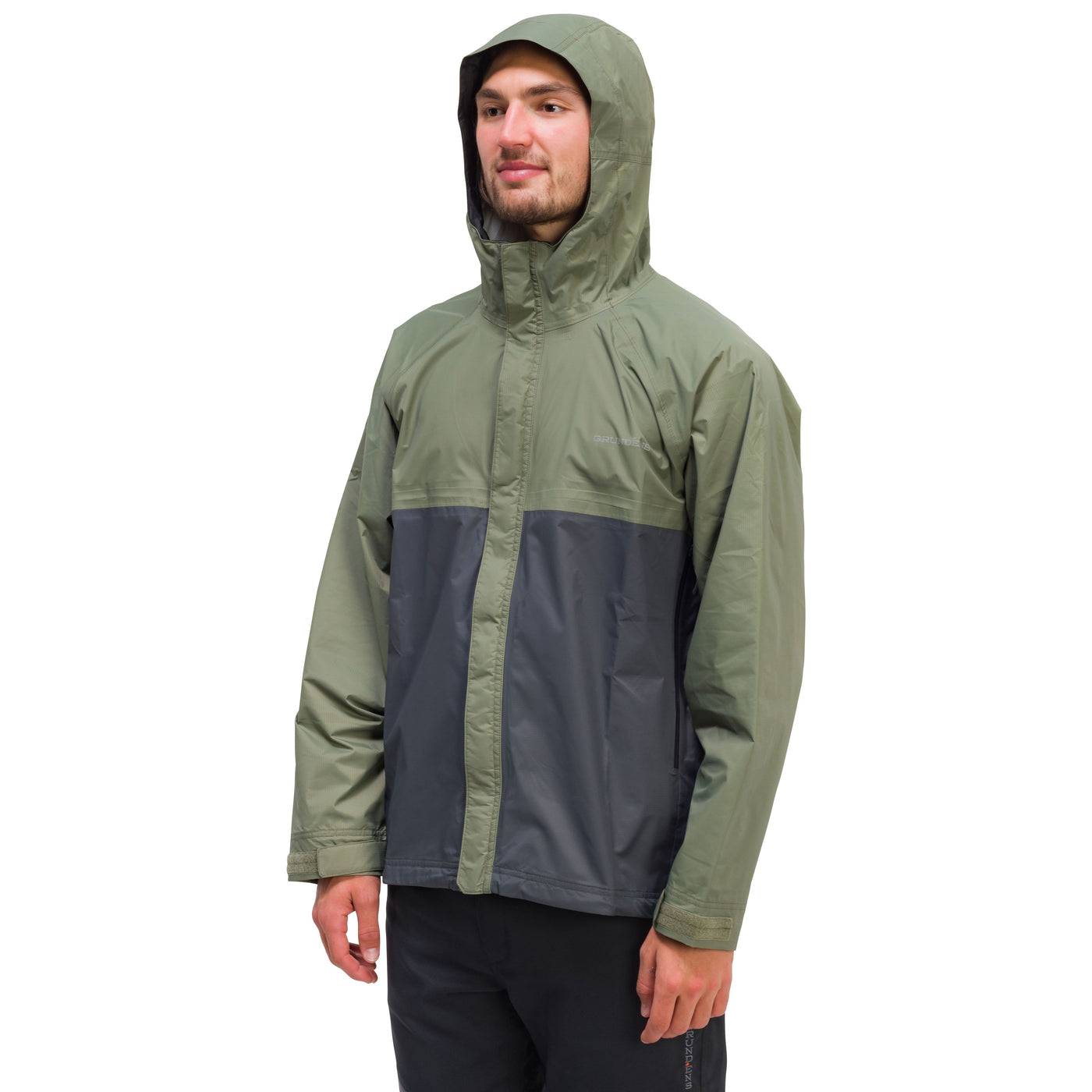 Grundens Trident Jacket Deep Lichen Green Image 03