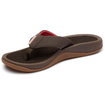 Grundens Women's Deck-Mate 3-point Sandal Dark Brown Image 02