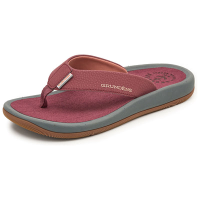 Grundens Women's Deck-Mate 3-point Sandal Light Mahogony Image 03