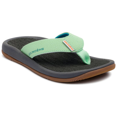 Grundens Women's Deck-Mate 3-point Sandal Pastel Green Image 01