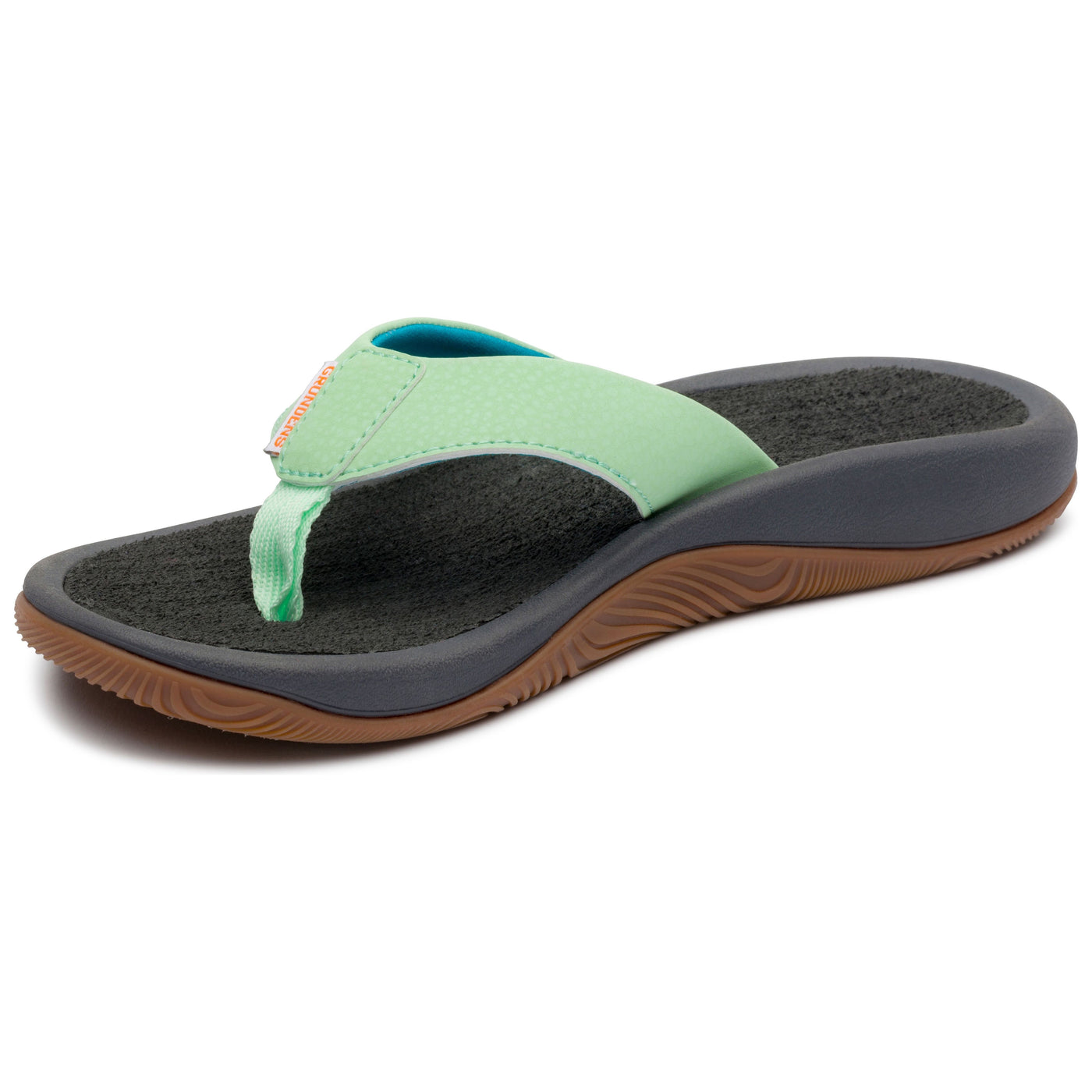 Grundens Women's Deck-Mate 3-point Sandal Pastel Green Image 02