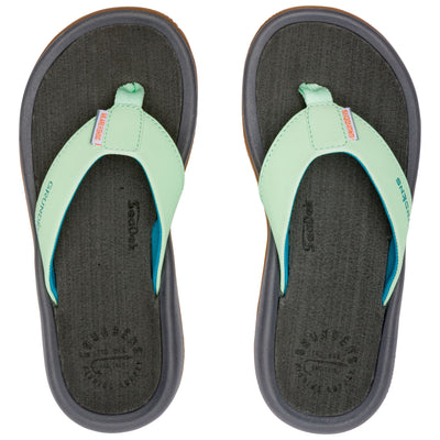 Grundens Women's Deck-Mate 3-point Sandal Pastel Green Image 05