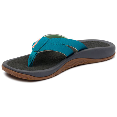 Grundens Women's Deck-Mate 5-point Sandal Tahitian Tide Image 02