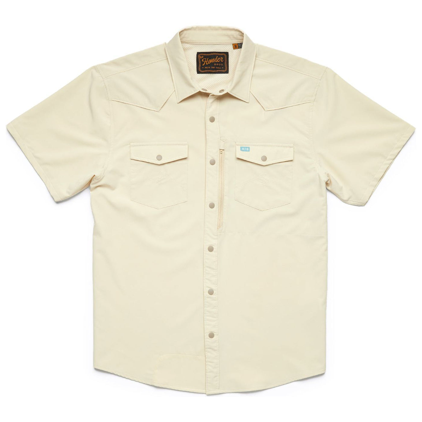 Howler Brothers Emerger Tech Shortsleeve Parchment Image 01