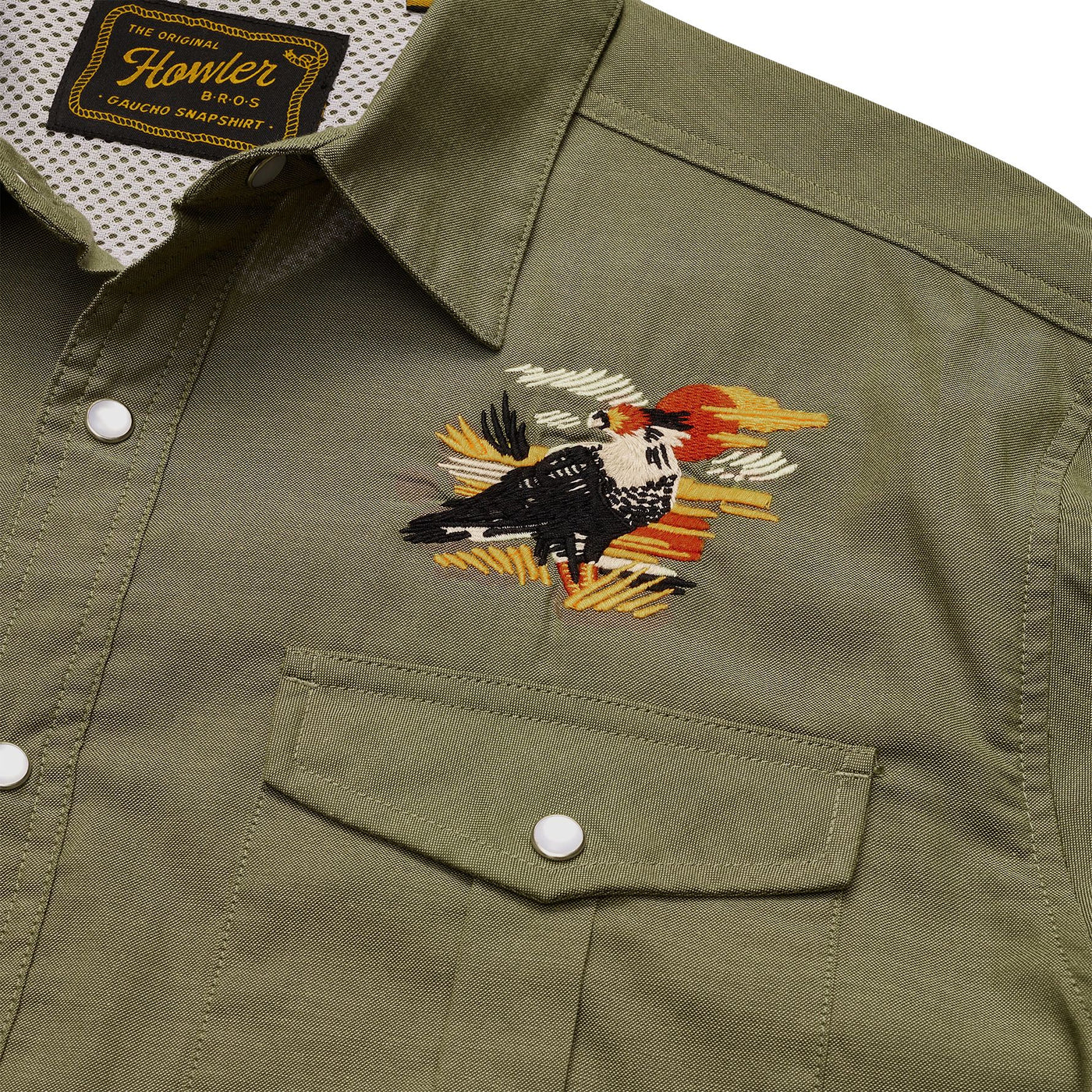 Howler Brothers Gaucho Snapshirt Caracaras Image 02