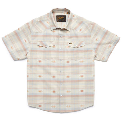 Howler Brothers H Bar B Snapshirt Elliot Plaid Cream Image 01