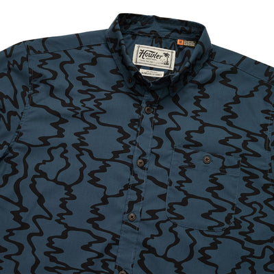 Howler Brothers Mansfield Shirt Ocean Motion Oil Slick Image 01