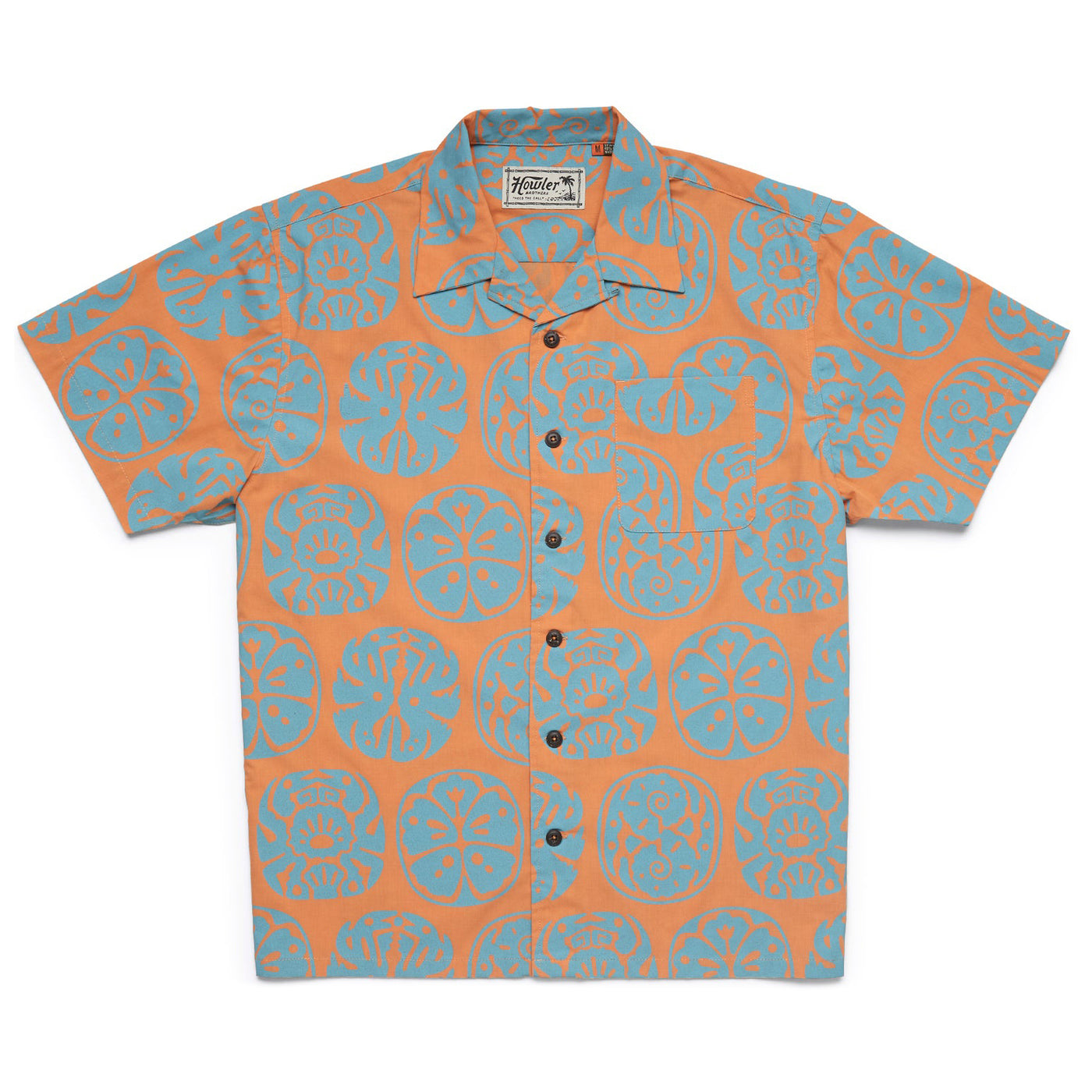 Howler Brothers Monoloha Shirt Sea Idols Carotene Image 01