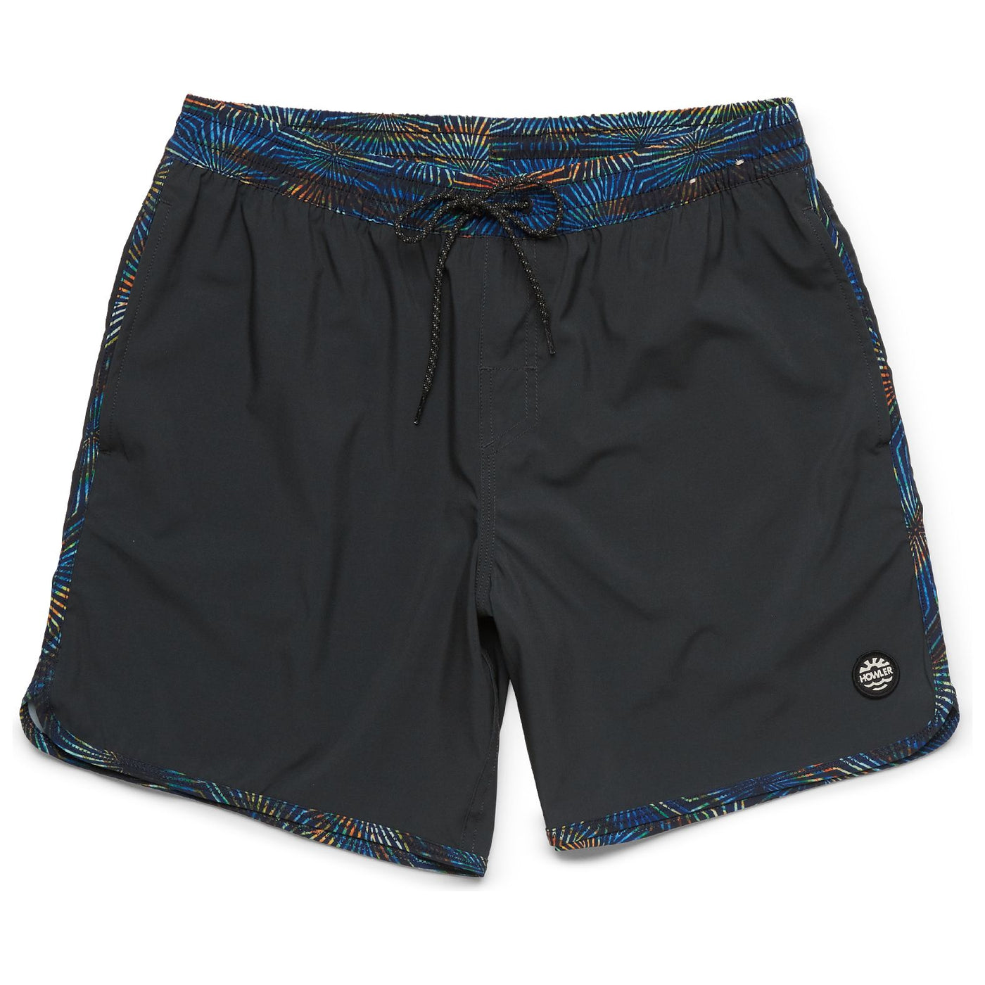 Howler Brothers Warlock Tech Boardshorts Antique Black Starfire Image 01