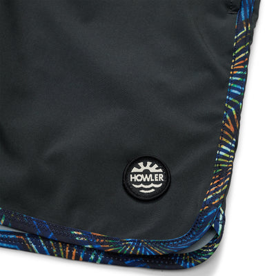 Howler Brothers Warlock Tech Boardshorts Antique Black Starfire Image 02