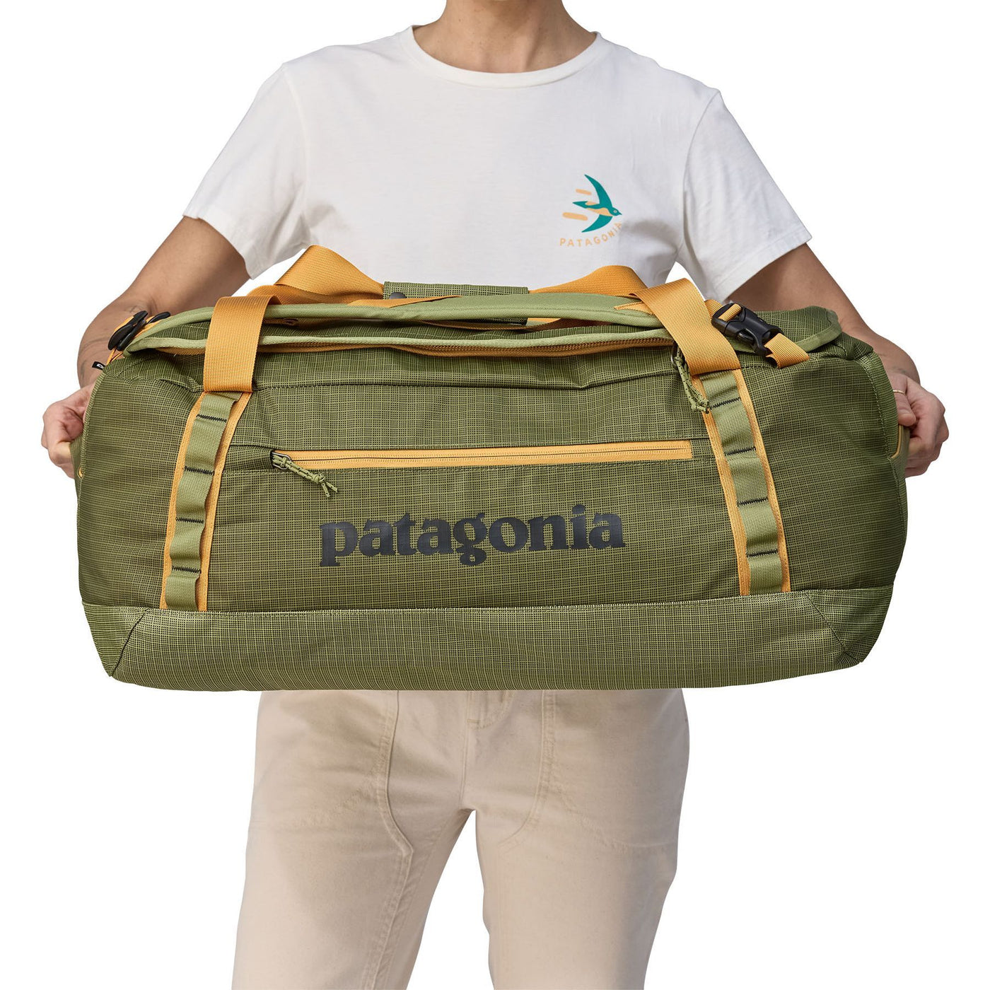 Patagonia Black Hole Duffel 55L Buckhorn Green Image 05