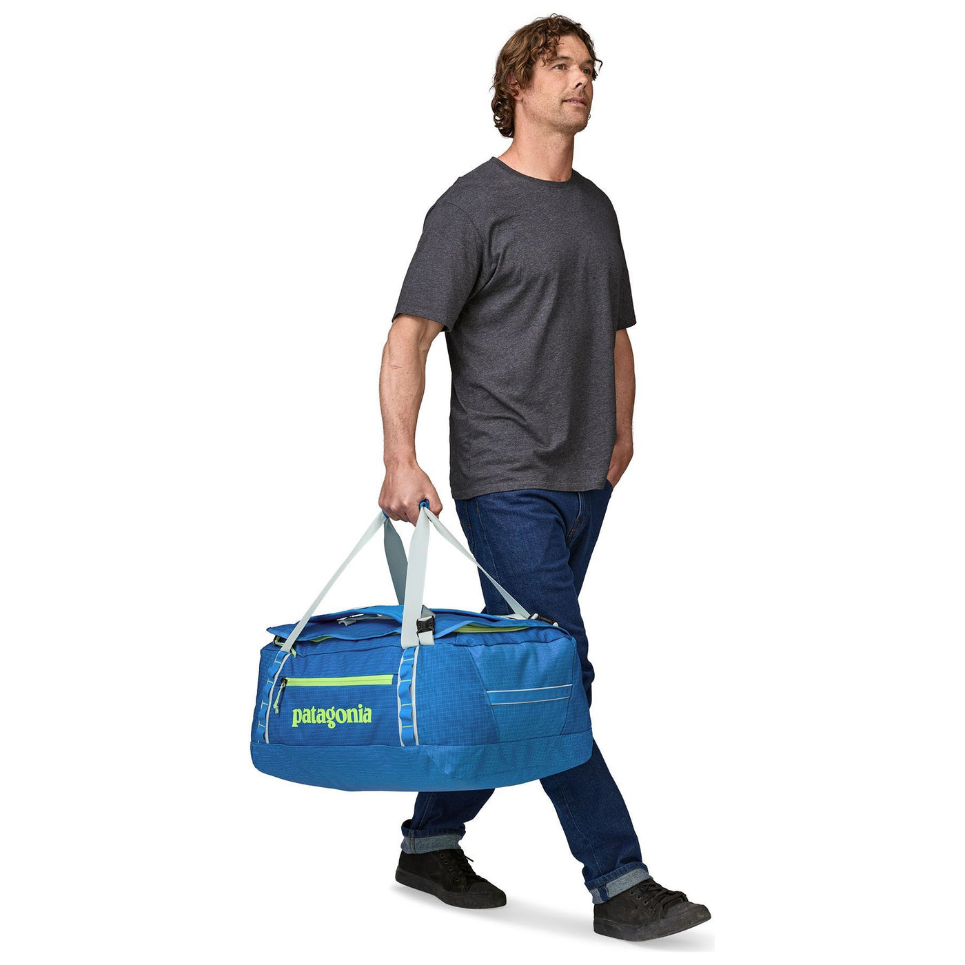 Patagonia Black Hole Duffel 55L Vessel Blue Image 05