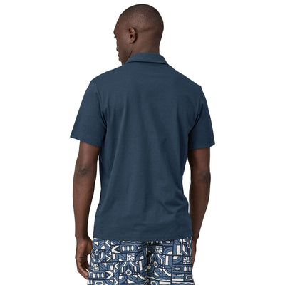 Patagonia Men's Essential Polo Tidepool Blue Image 03