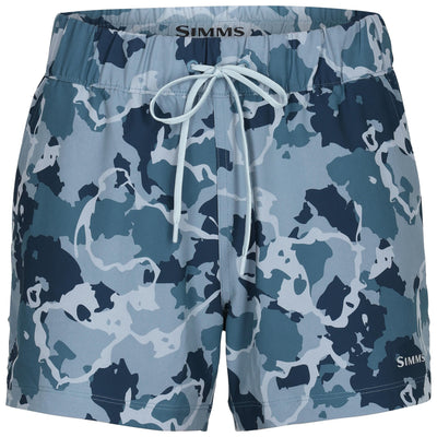 Simms Women's Seamount Short Regiment Camo Neptune Image 01