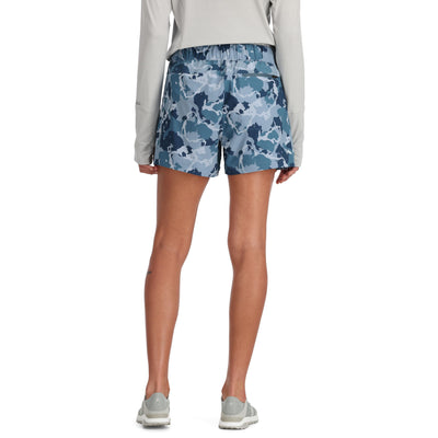 Simms Women's Seamount Short Regiment Camo Neptune Image 03