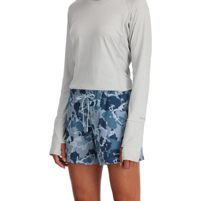 Simms Women's Seamount Short Regiment Camo Neptune Image 04