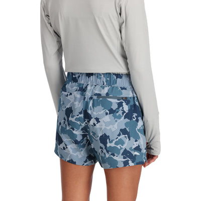 Simms Women's Seamount Short Regiment Camo Neptune Image 05