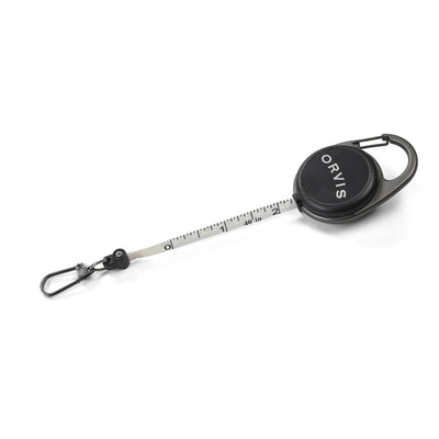 Orvis Black Nickel Carabiner Tape Measure Zinger Combo Image 01