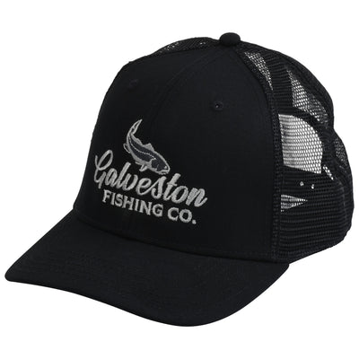 GFC Branded Orvis Structured TruckerBlack / Gray & Charcoal Image 01