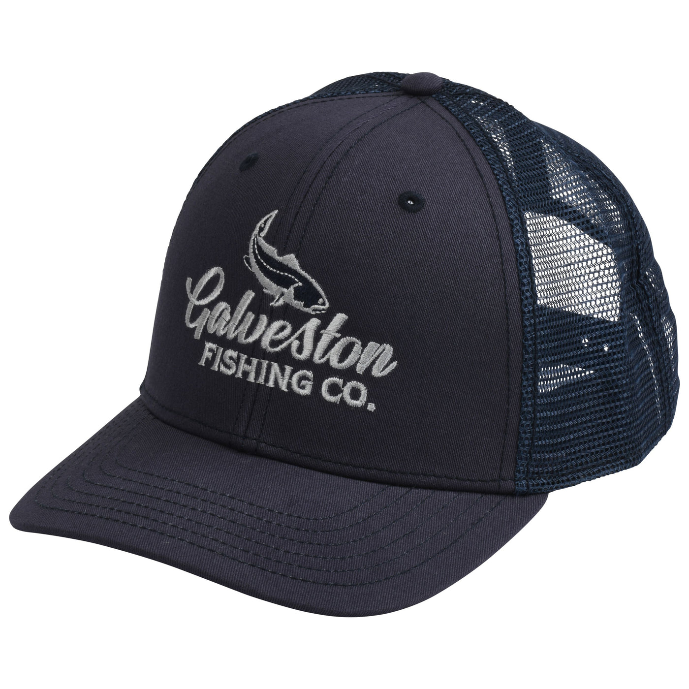 GFC Branded Orvis Structured TruckerDeep Navy / Gray & Navy Image 01