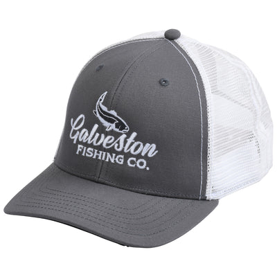 GFC Branded Orvis Structured TruckerGrey & White / White & Charcoal Image 01