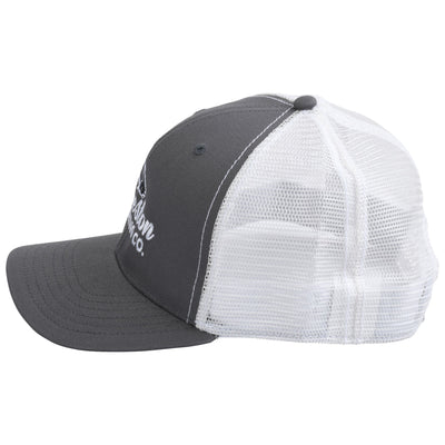 GFC Branded Orvis Structured TruckerGrey & White / White & Charcoal Image 02