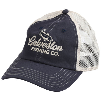 GFC Branded Orvis Trucker CapNavy / Khaki & Navy Image 01