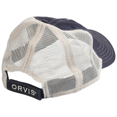 GFC Branded Orvis Trucker CapNavy / Khaki & Navy Image 02
