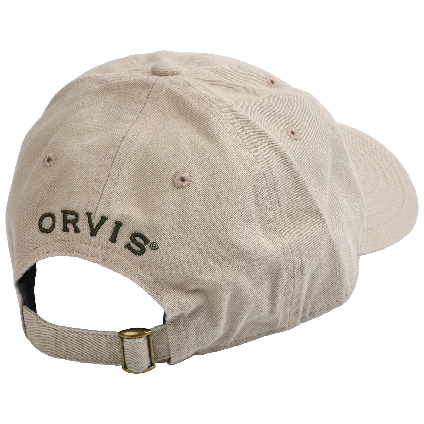 GFC Branded Orvis Twill CapKhaki / Olive & White Image 02