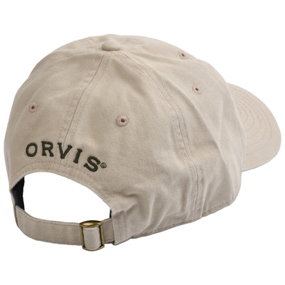GFC Branded Orvis Twill CapKhaki / Olive & White Image 02
