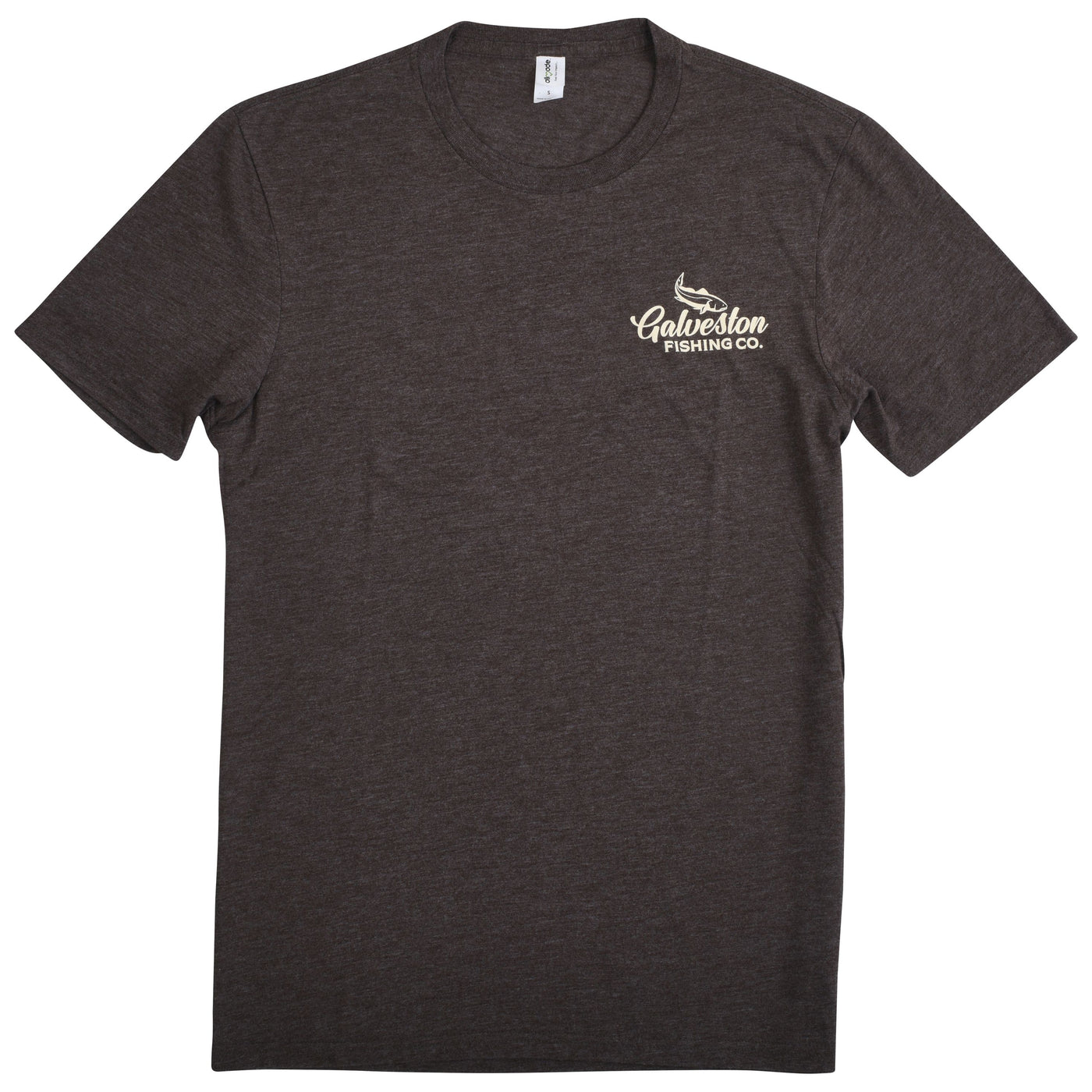 GFC Tee Short Sleeve Tri-BlendEarthy Brown / Cream Image 01