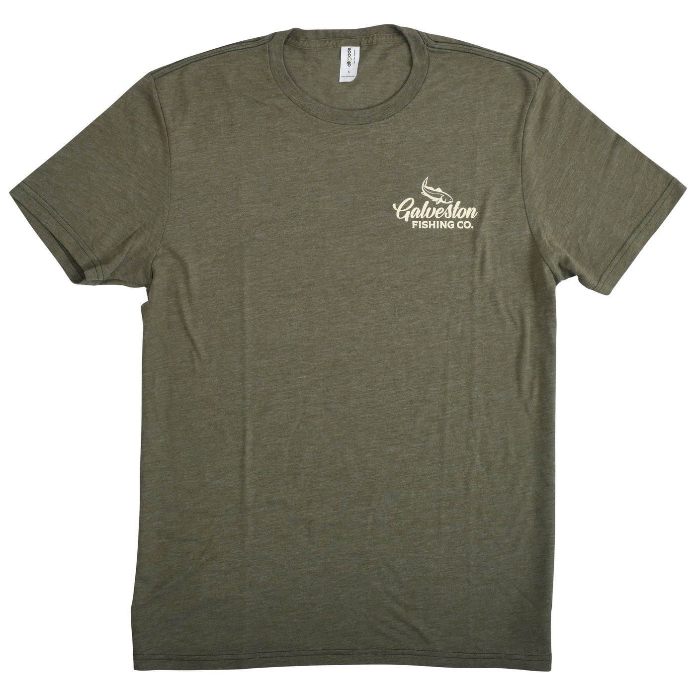 GFC Tee Short Sleeve Tri-BlendOlive YG / Cream Image 01