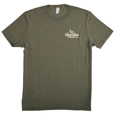 GFC Tee Short Sleeve Tri-BlendOlive YG / Cream Image 01
