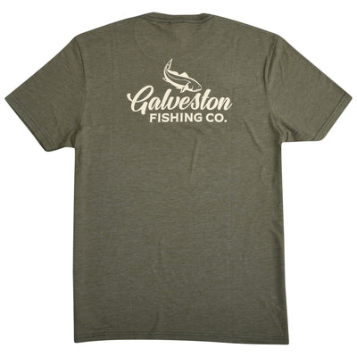 GFC Tee Short Sleeve Tri-BlendOlive YG / Cream Image 02