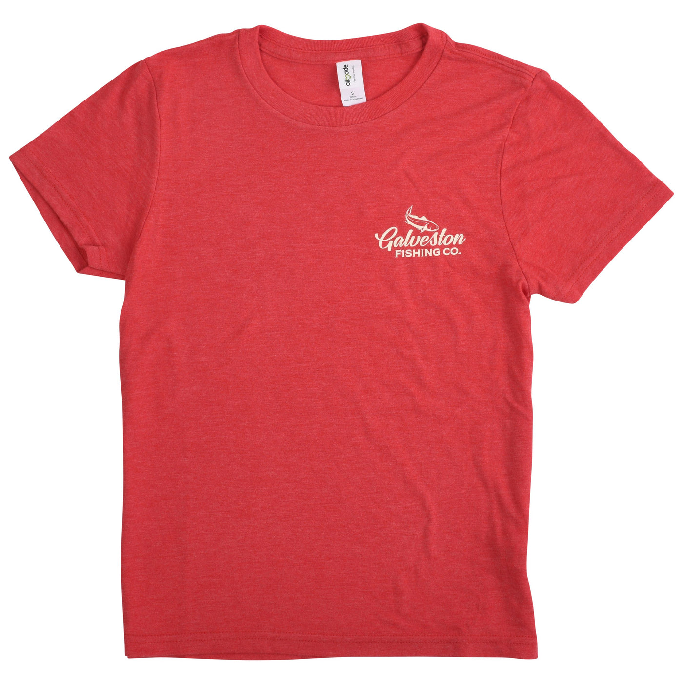 GFC Youth Tee Short Sleeve Tri-BlendRise Up Red / Cream Image 01