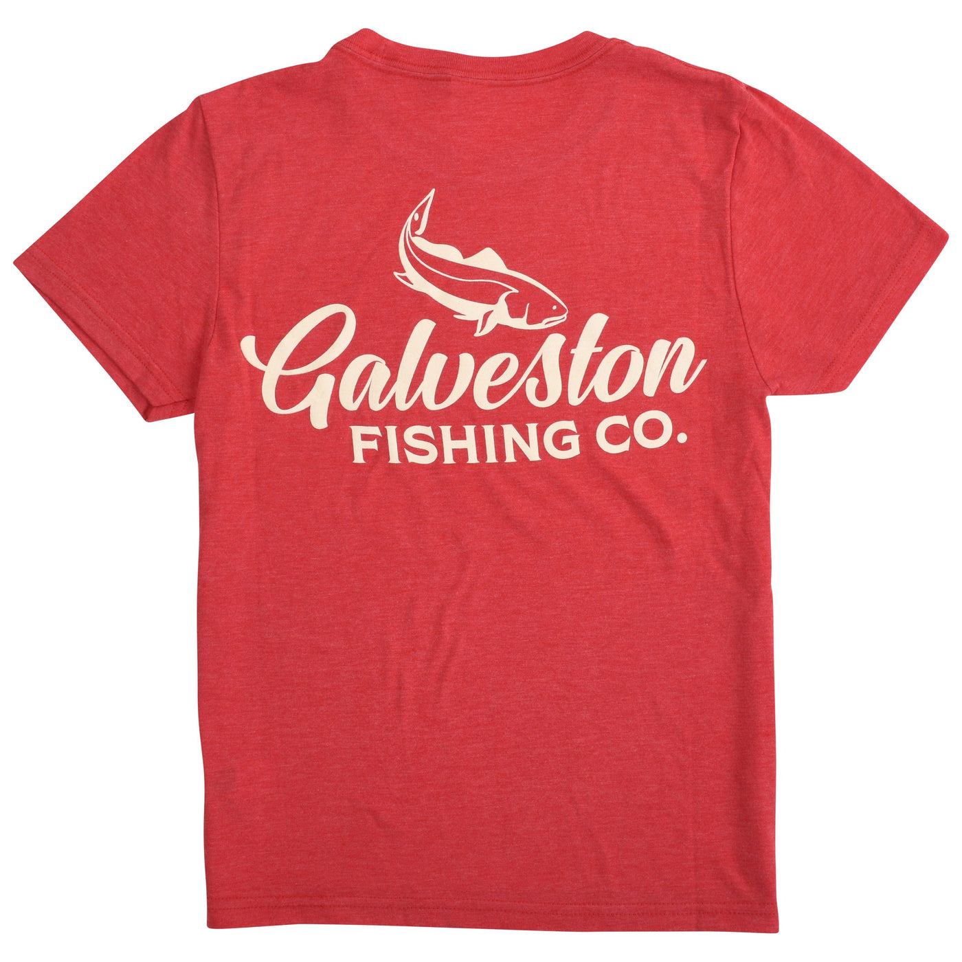 GFC Youth Tee Short Sleeve Tri-BlendRise Up Red / Cream Image 02
