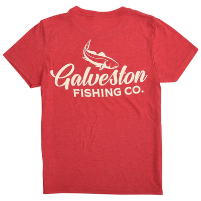 GFC Youth Tee Short Sleeve Tri-BlendRise Up Red / Cream Image 02